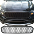 Parrillas de coche de metal ampliadas con pantalla de rejilla de metal de precio bajo modificadas para requisitos particulares logotipo para vehículos